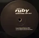12inch Vinyl Single - Ruby - Hoops (Remixes) - Promo