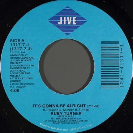 Ruby Turner - It's Gonna Be Alright