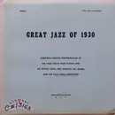 LP - Rube Bloom And His Bayou Boys , Red Nichols , Gil Rodin And Casa Loma Orchestra - Great Jazz of 1930 - Limited Edition