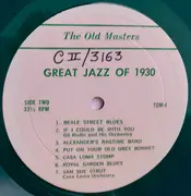 LP - Rube Bloom And His Bayou Boys , Red Nichols , Gil Rodin And Casa Loma Orchestra - Great Jazz of 1930 - Limited Edition