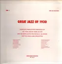 LP - Rube Bloom And His Bayou Boys , Red Nichols , Gil Rodin And Casa Loma Orchestra - Great Jazz of 1930 - Limited Edition