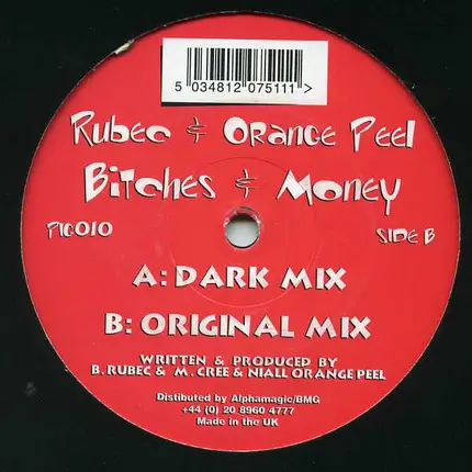 Rubec & DJ Orange Peel - Bitches & Money