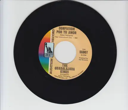 Ruben Rodriguez And His Guadalajara Kings - Ciao, Ciao, Bambina / Confusion Por Tu Amor