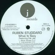 12'' - Ruben Studdard Featuring Fat Joe - What Is Sexy - Promo