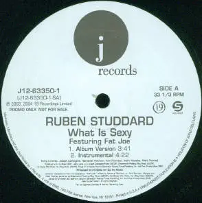 Ruben Studdard Featuring Fat Joe - What Is Sexy