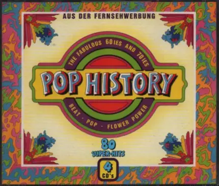 Rubettes, Spencer David, The Beach Boys, a.o - Pop History (The Fabulous 60ies And 70ies Beat, Pop, Flower Power)