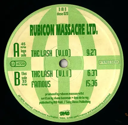 Rubicon Massacre Ltd. - The Lash