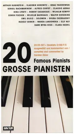 Rubinstein / Albéniz / Prokofjew a.o. - 20 Grosse Pianisten