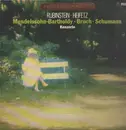 Double LP - Rubinstein, Heifetz - Mendelssohn, Bartholdy, Bruch, Schumann - Konzerte - Textured