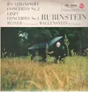 LP - Rubinstein, Reiner, Chicago Symph / Wallenstein, RCA Symph - Rachmaninoff / Liszt