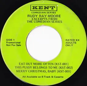 Rudy Ray Moore - Excerpts From The Comedian Series