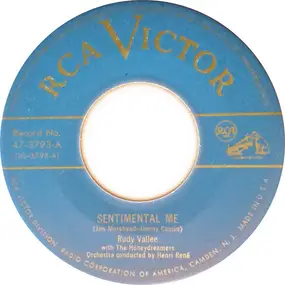 Rudy Vallée - Sentimental Me