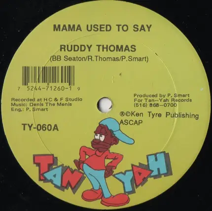 Ruddy Thomas / Mikkey Fungus - Mama Used To Say / Sex Symbol