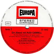 LP - Rudi Carrell - Ein Abend Mit Rudi Carrell Und Seiner Show Band
