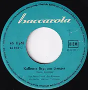 7inch Vinyl Single - Rudi Scherf / Pat Hardy - Mustapha / Kalkutta Liegt Am Ganges - Mono