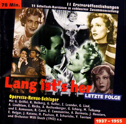Rudi Schuricke / Esther Rety / Gitta Lind a.o. - Lang ist's her - Letzte Folge