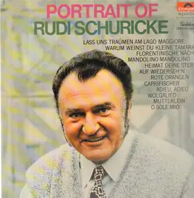 rudi schuricke - Portrait Of Rudi Schuricke