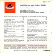 7inch Vinyl Single - Rudi Schuricke - Rudi Schuricke Singt Gerhard Winkler