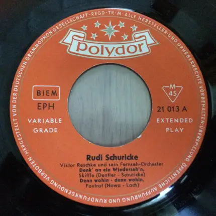 Rudi Schuricke - Rudi Schuricke