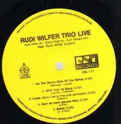 LP - Rudi Wilfer Trio - Live - Original 1st Austrian