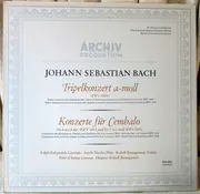 LP - Bach - Bwv 1044 / Bwv 1055 / Bwv 1056