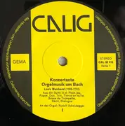 LP - Rudolf Scheidegger - Konzertante Orgelmusik Um Bach