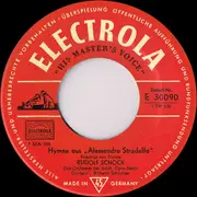 7inch Vinyl Single - Rudolf Schock - Hymne Aus 'Alessandro Stradella' / Selig Sind, Die Verfolgung Leiden - Mono