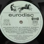 LP - Rudolf Schock / Ivan Eröd / Wolfgang Meyer / RIAS Kinderchor / RIAS-Kammerchor / Günther Arndt ᐧ Be - Weihnachten Mit Rudolf Schock