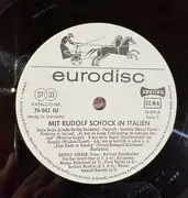 LP - Rudolf Schock - Mit Rudolf Schock In Italien