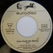 7inch Vinyl Single - Rudolf Schock - Leise Rieselt Der Schnee - Mono