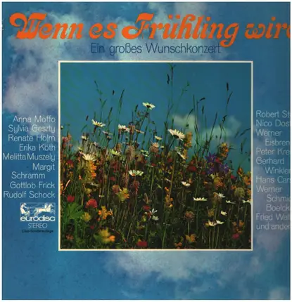 Rudolf Schock - Wenn es Frühling wird - ein großes Wunschkonzert