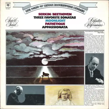 Beethoven - Three Favorite Sonatas