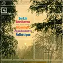 LP - Rudolf Serkin / Ludwig Van Beethoven - Three Favorite Sonatas