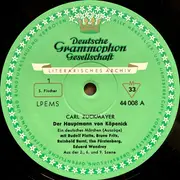 LP - Rudolf Platte - Rudolf Platte in Carl Zuckmayer: Der Hauptmann von Koepenick