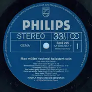 LP - Rudolf Rock & Die Schocker - Man Müßte Nochmal Halbstark Sein - Die Tollen 50er Jahre -