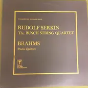 LP - Brahms - The Busch String Quartet, Brahms Piano Quintet (Rudolf Serkin) - STILL SEALED