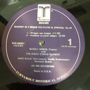 LP - Brahms - The Busch String Quartet, Brahms Piano Quintet (Rudolf Serkin) - STILL SEALED