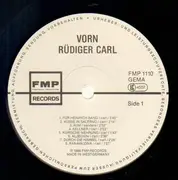 LP - Rüdiger Carl - Vorn