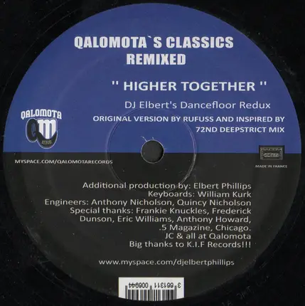 Rufuss / Joyful Noise - Qalomota's Classics Remixed