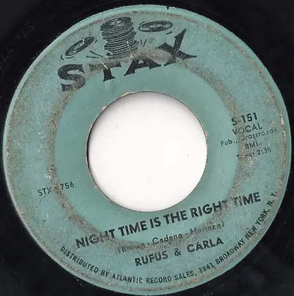 Rufus Thomas & Carla Thomas - Night Time Is The Right Time