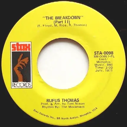 Rufus Thomas - The Breakdown