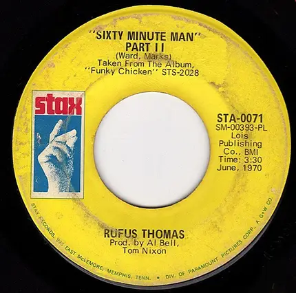 Rufus Thomas - The Preacher And The Bear