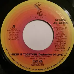 Rufus - Keep It Together