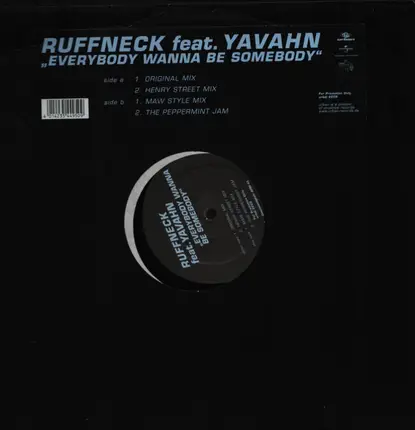 Ruffneck Feat. Yavahn - Everybody Wanna Be Somebody