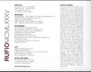 CD - Rufio - Mcmlxxxv