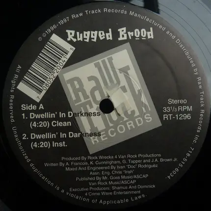 Rugged Brood - Dwellin' In Darkness