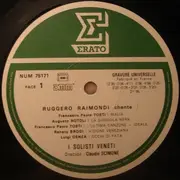 LP - Ruggero Raimondi - Chante / Sings / Singt - Gatefold