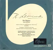 10'' - Ruggiero Leoncavallo - Der Bajazzo (Opern-Querschnitt) - Mono