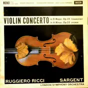 Ruggiero Ricci - Violin Concerto In D Major, Op. 35 / In A Minor, Op. 53
