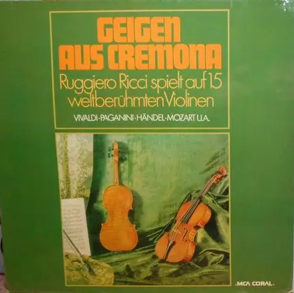 Ruggiero Ricci - Geigen Aus Cremona
